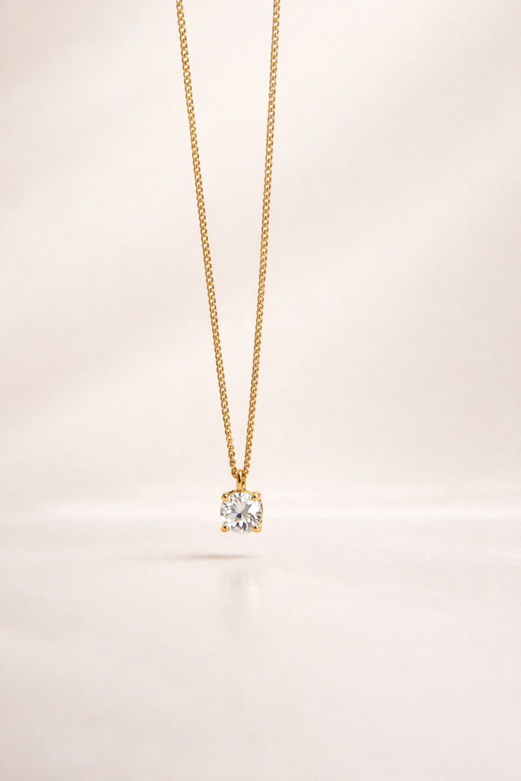 Shan Radiant Pendant Necklace |Stainless Steel